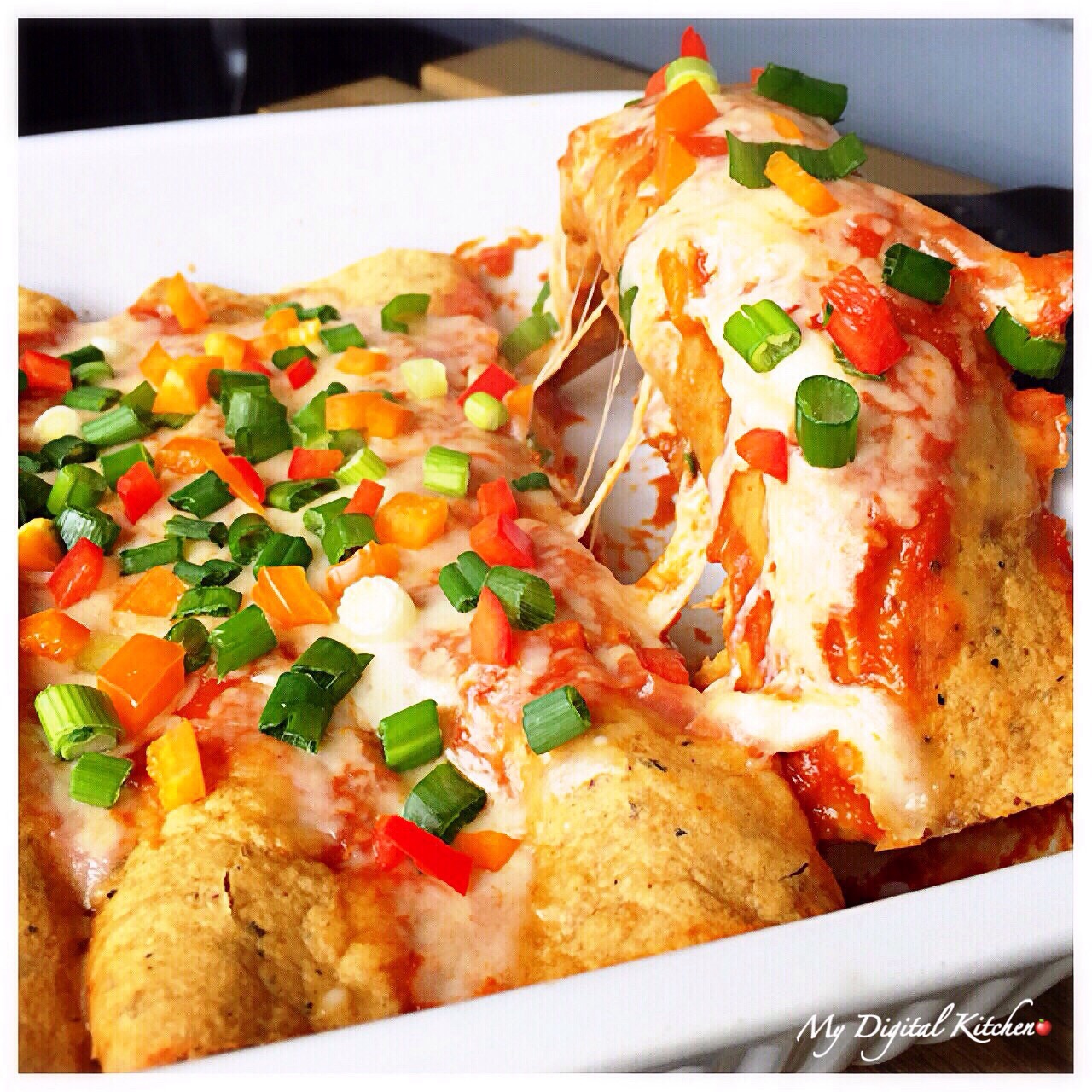 SPICY CHICKEN ENCHILADAS My Digital Kitchen
