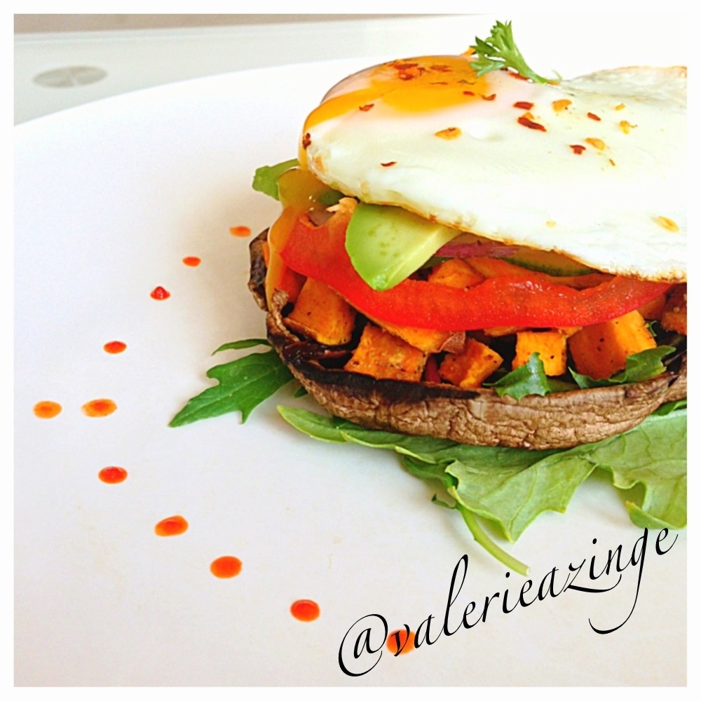 SEASONED SWEET POTATO AND EGG BREAKFAST STACK - My Digital Kitchen