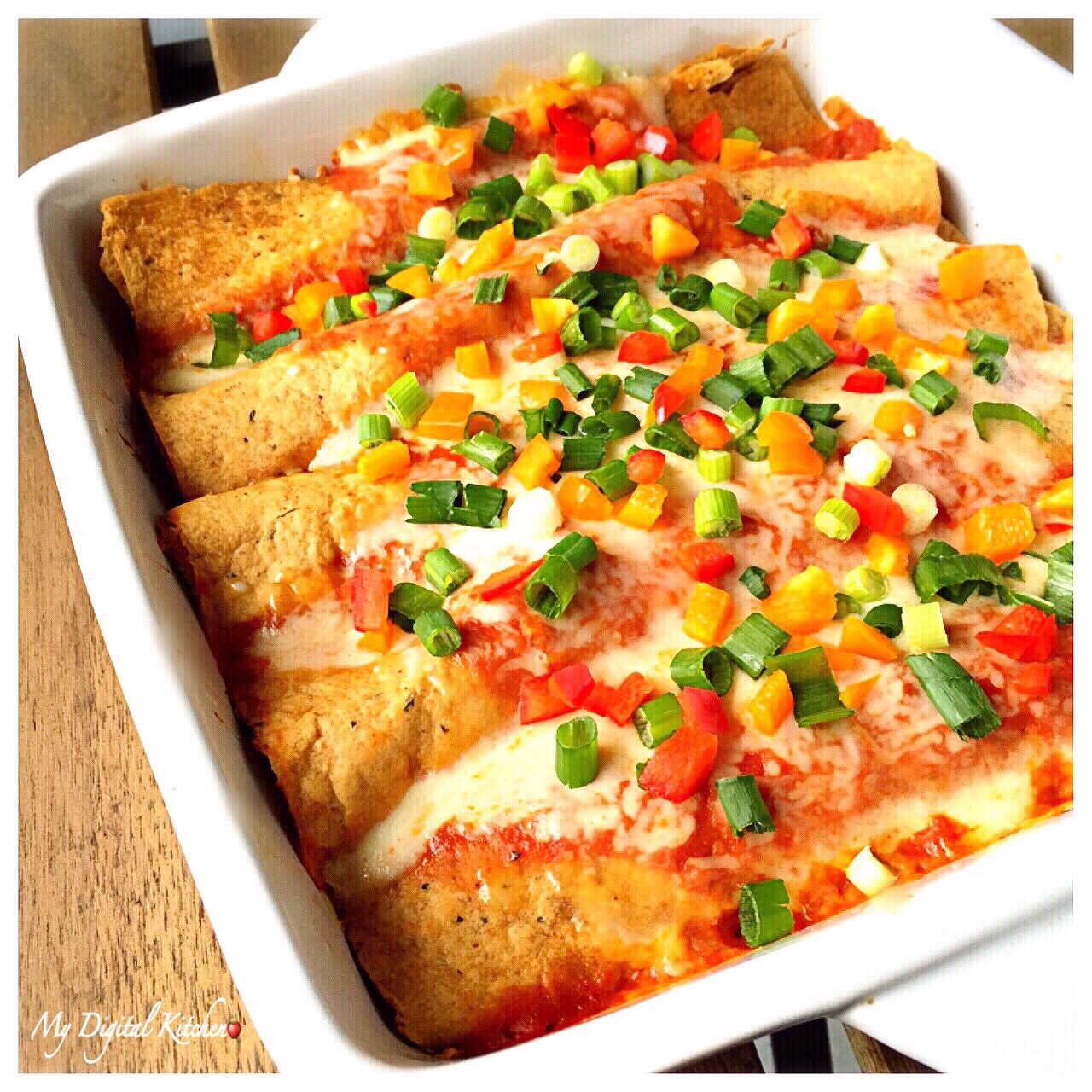 SPICY CHICKEN ENCHILADAS My Digital Kitchen
