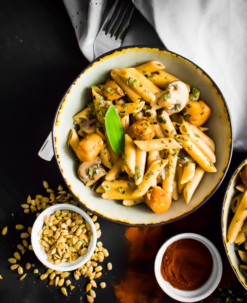 SAGE MUSHROOM SCALLOP PENNE My Digital Kitchen
