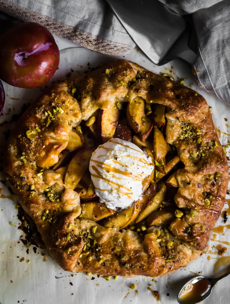 NECTARINE PISTACHIO GALETTE My Digital Kitchen